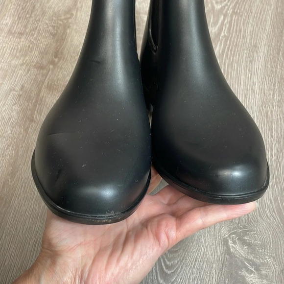 A New Day Chelsea Rain Boot Black 9 - Picture 13 of 15